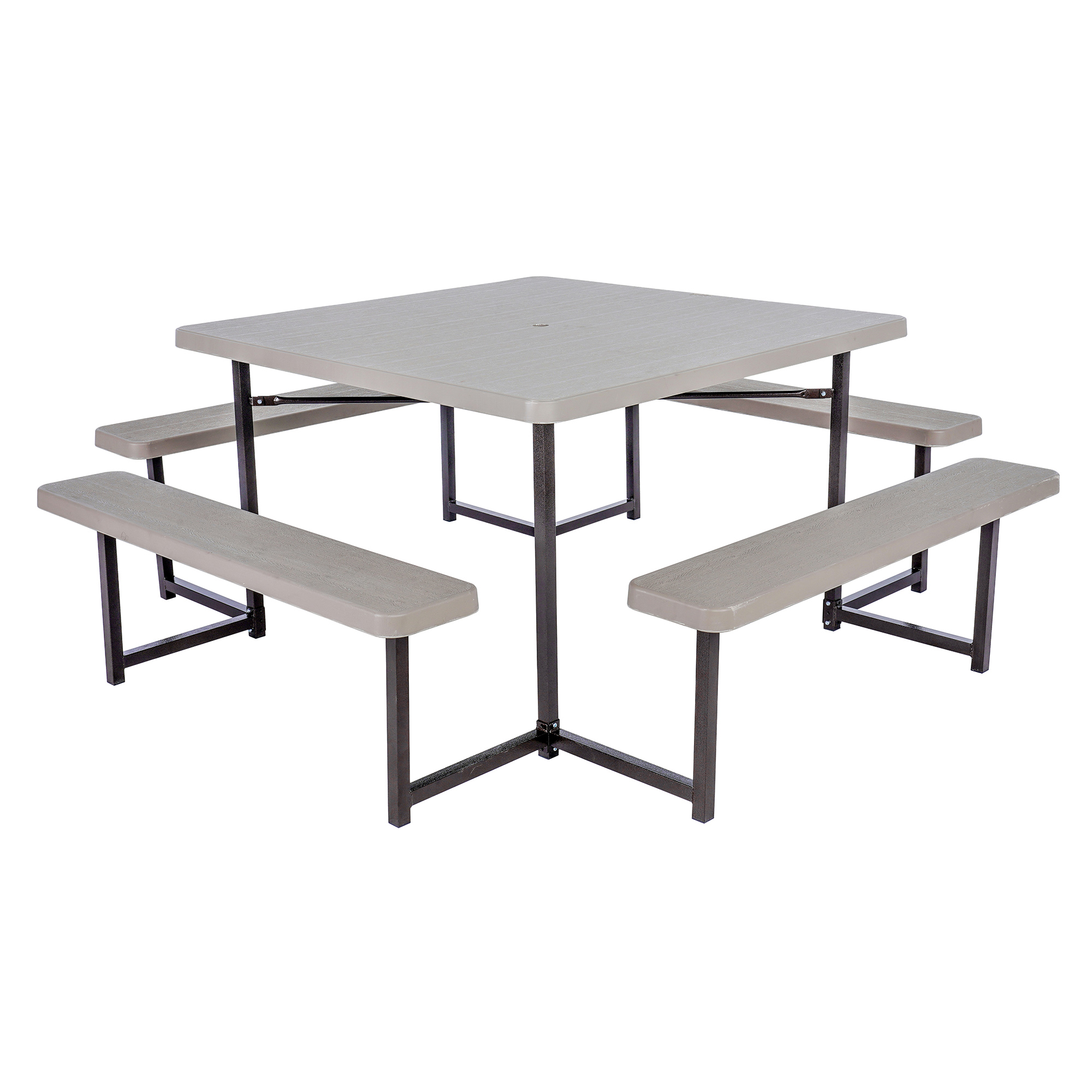 Square Picnic 48" (Beige and Bronze)