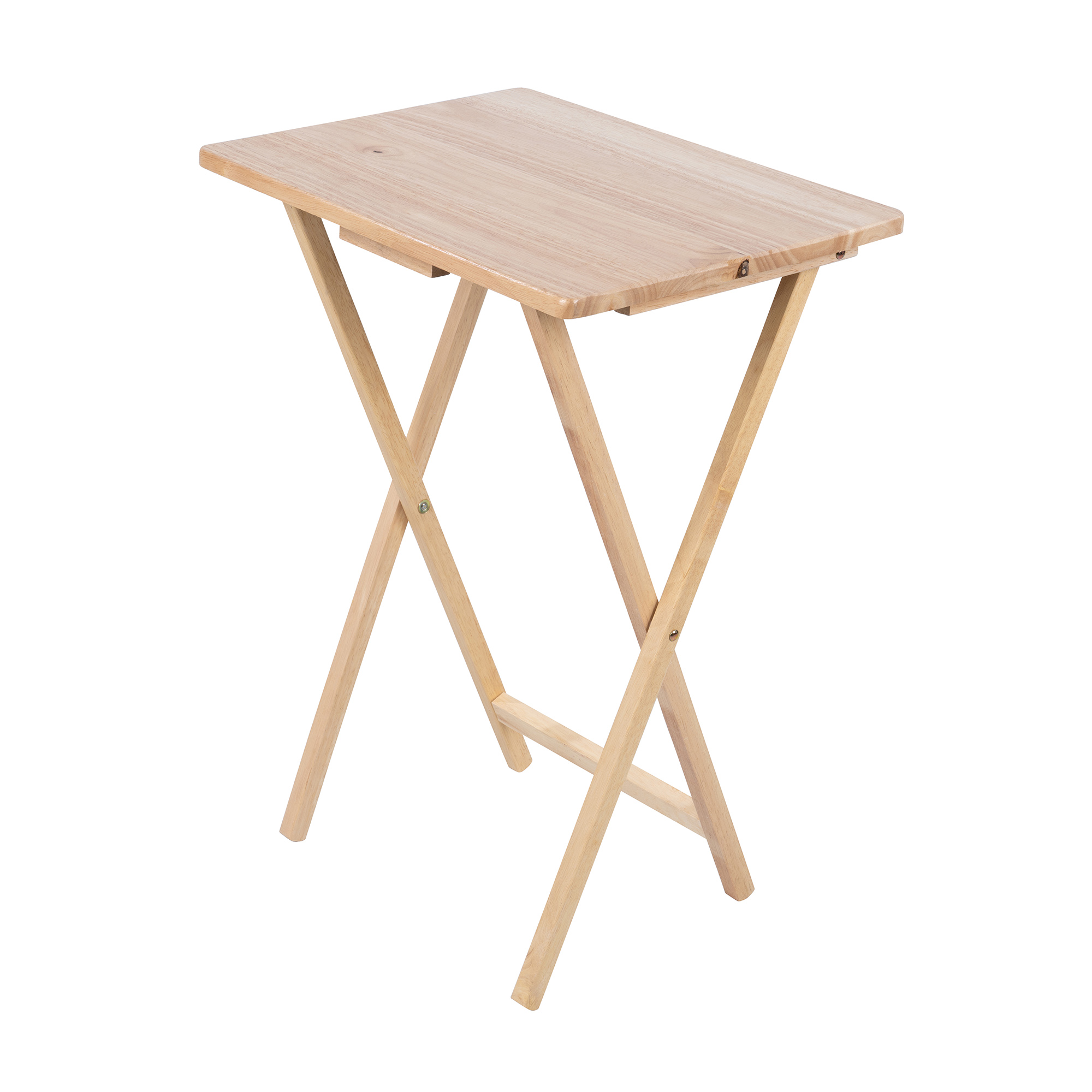 Folding TV Tray (Light Wood)