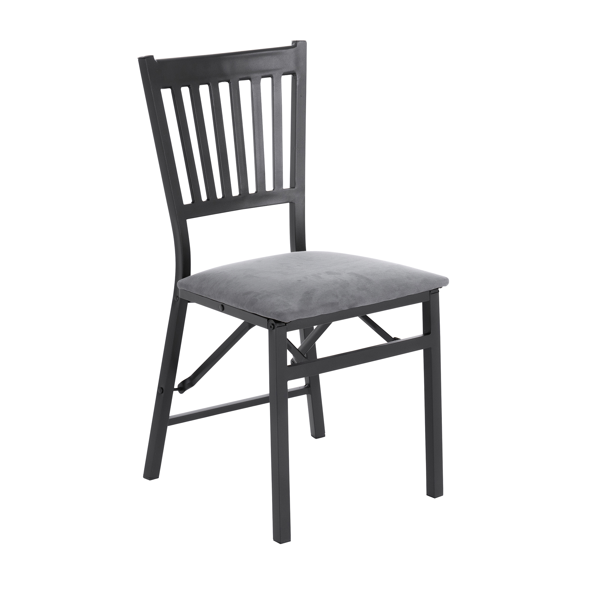Lattice Back Padded Chair