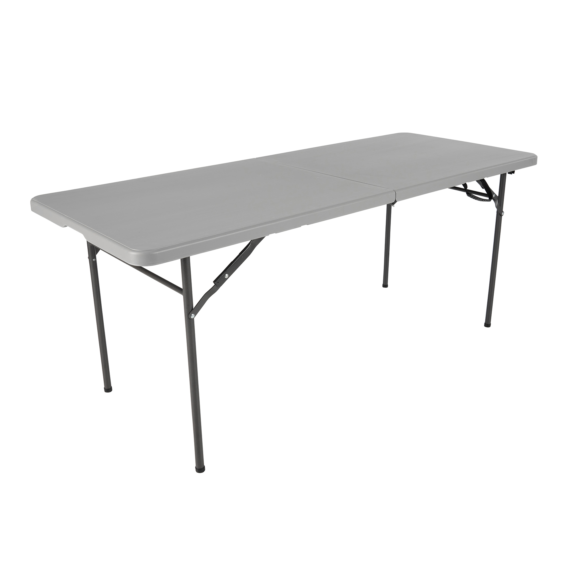 6-Foot Centerfold Table (Gray)