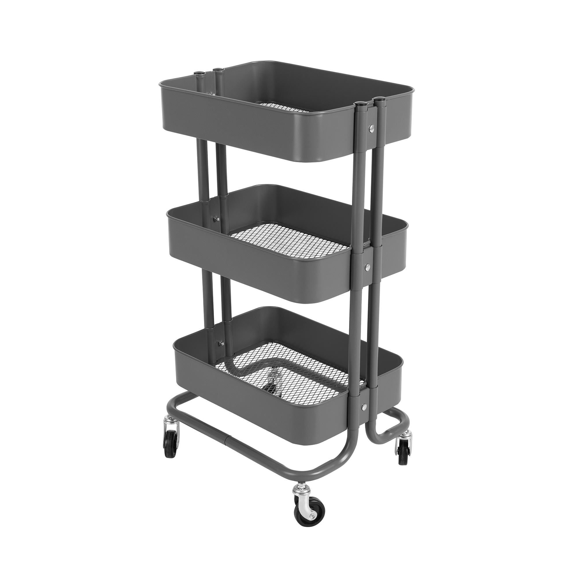 3-Tier Utility Cart (Gray)