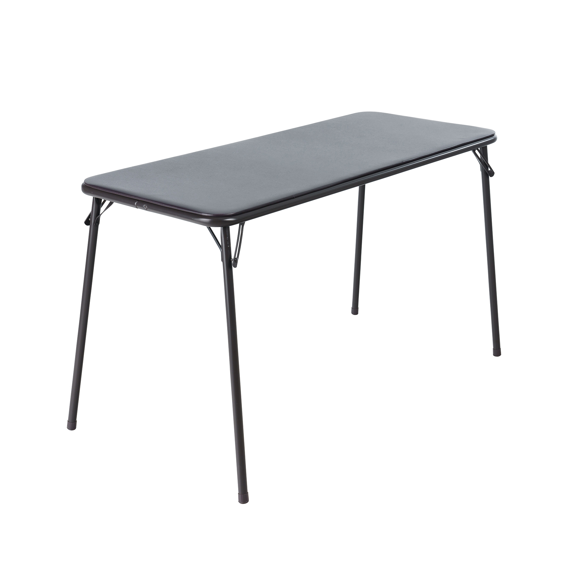 4-Foot Padded Vinyl Folding Table (Cinnabar)