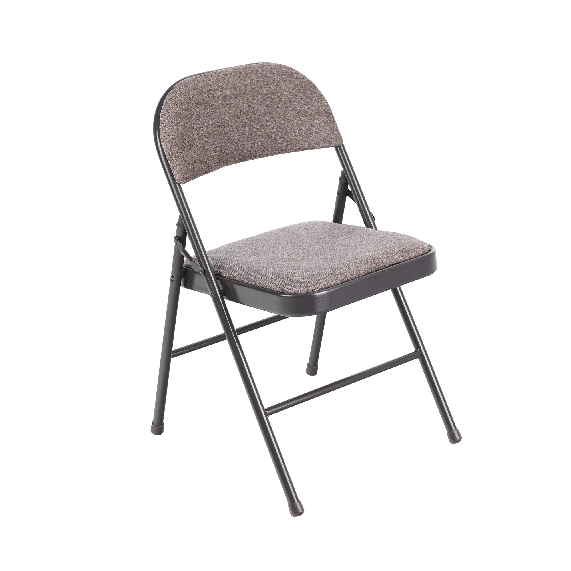 Padded Metal Folding Chair (Cinnabar)