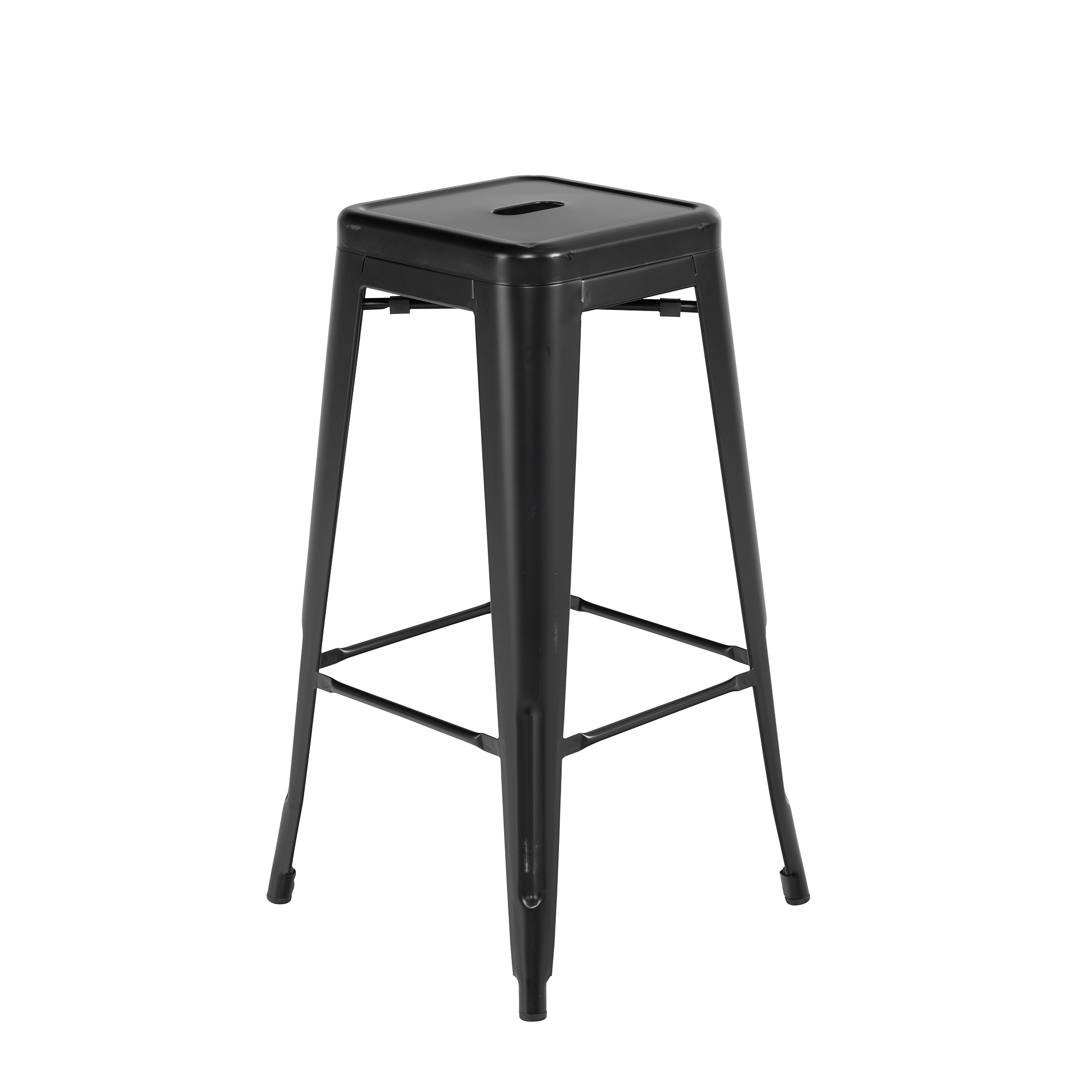 29-inch Metal Bar Stool (Black)