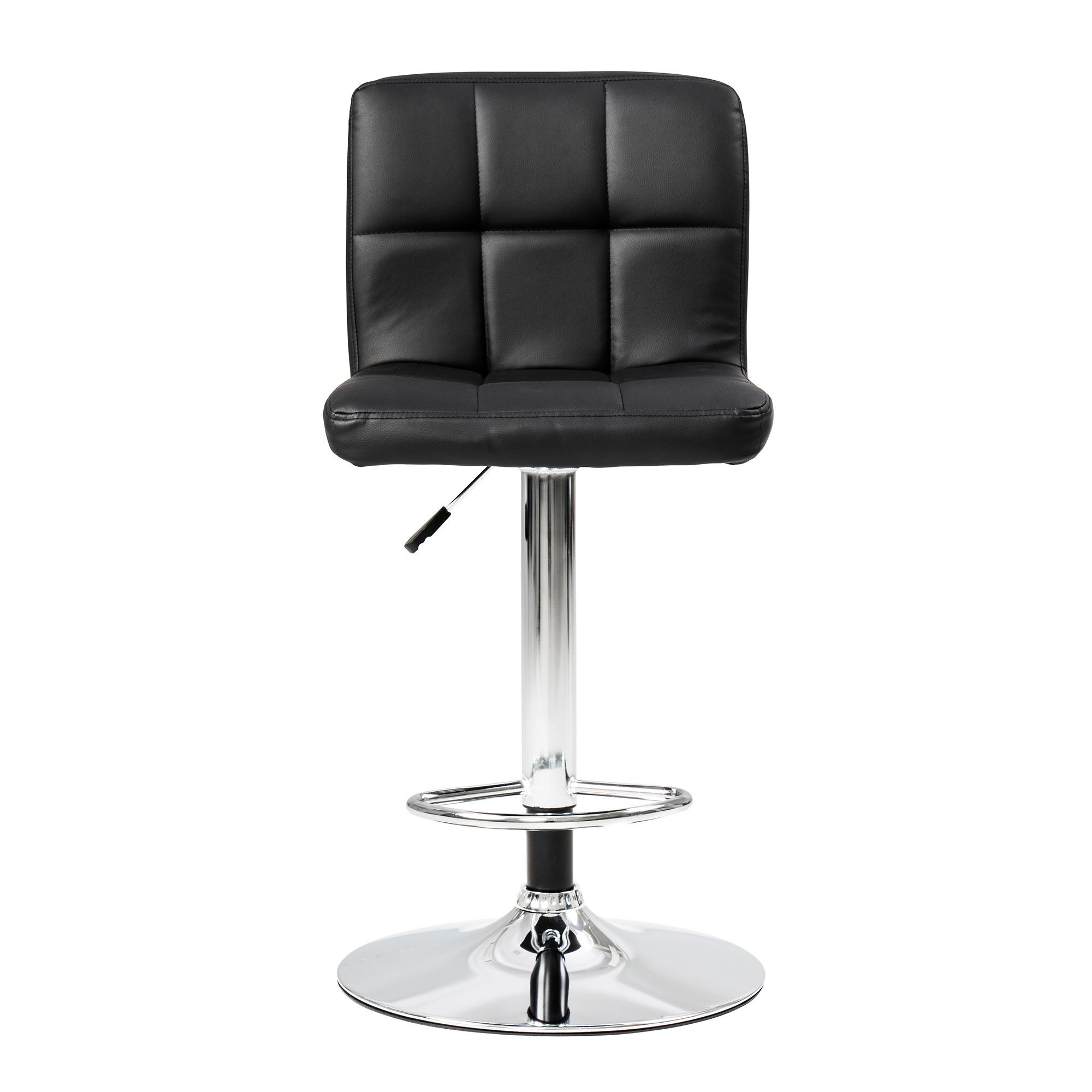 Adjustable Faux Leather Stool